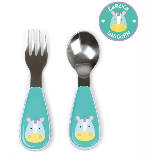 Skip Hop Zootensils Fork & Spoon Unicorn