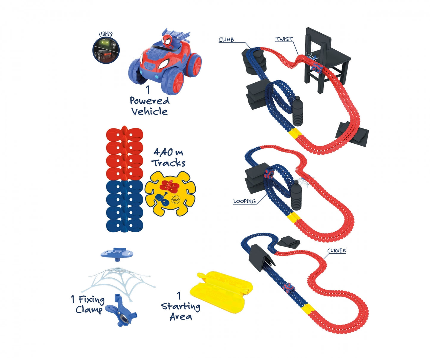 Smoby -Spidey FleXtreme Racetrack