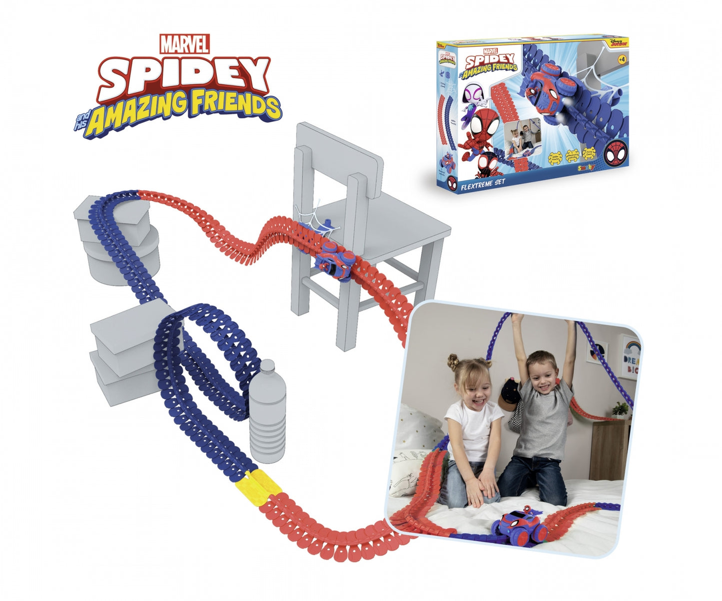 Smoby -Spidey FleXtreme Racetrack