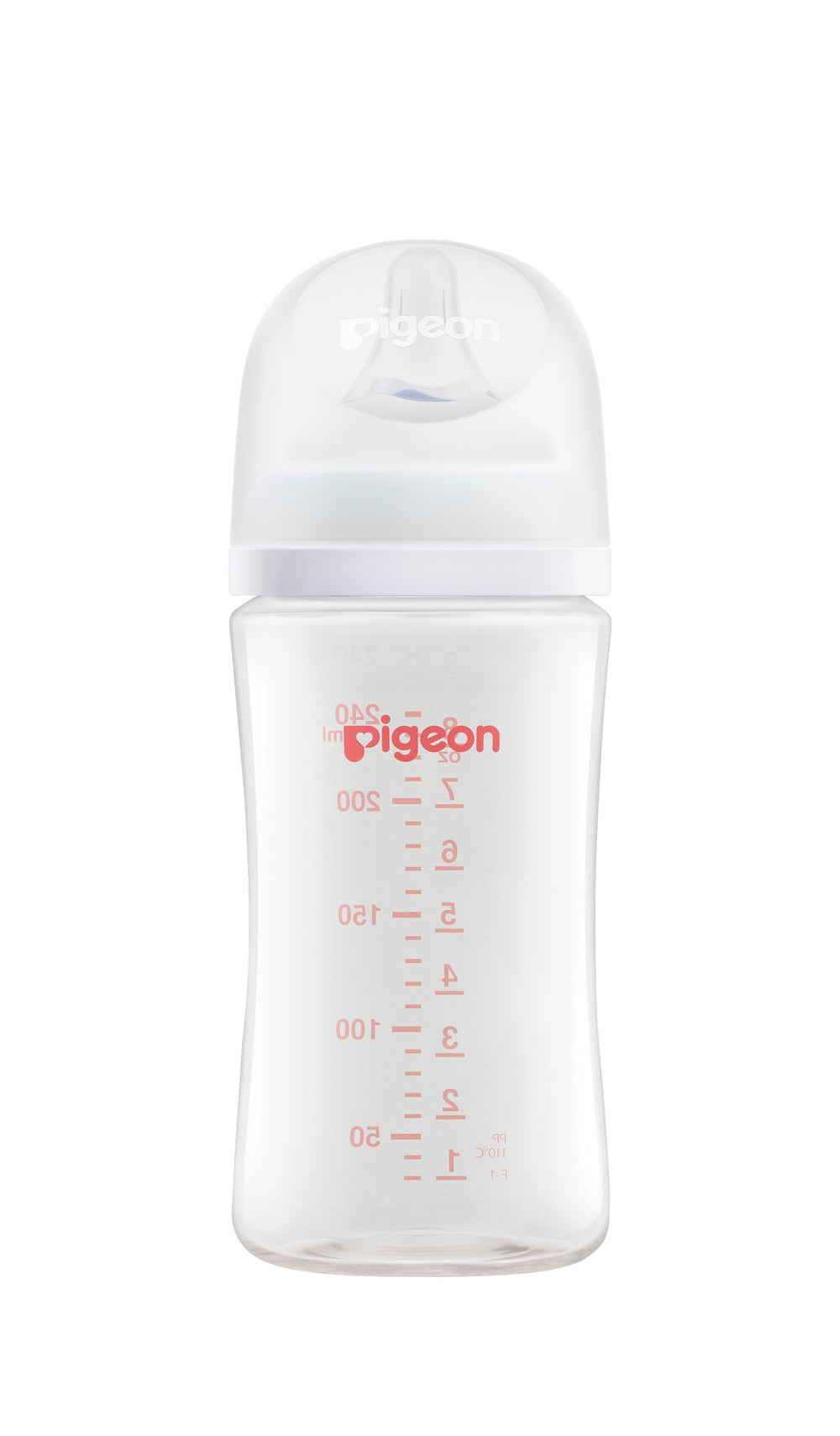 Pigeon SofTouch 240 ml wide neck plastic nursing bottle
