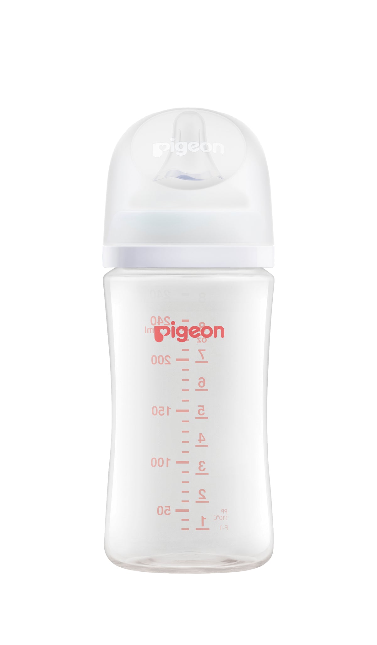 Pigeon SofTouch 240 ml wide neck plastic nursing bottle