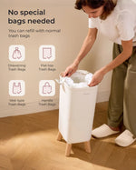 Compatible normal trash bag types