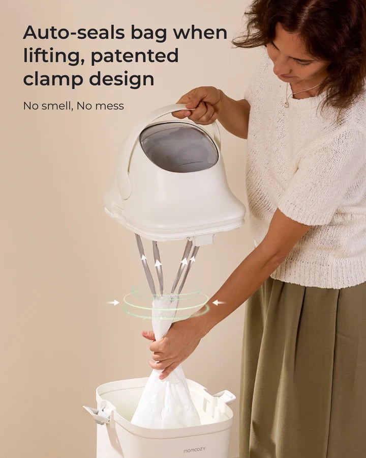 Automatic bag-sealing clamp design