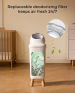 Replaceable deodorizing filter