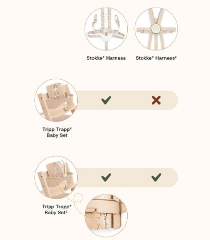 Stokke Tripp Trapp Baby Set V2 Storm Grey