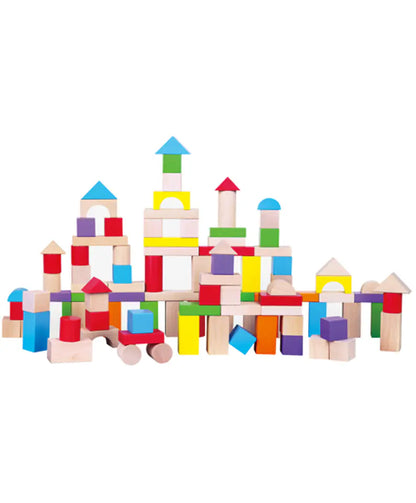 Wooden Blocks -100pcs- Viga