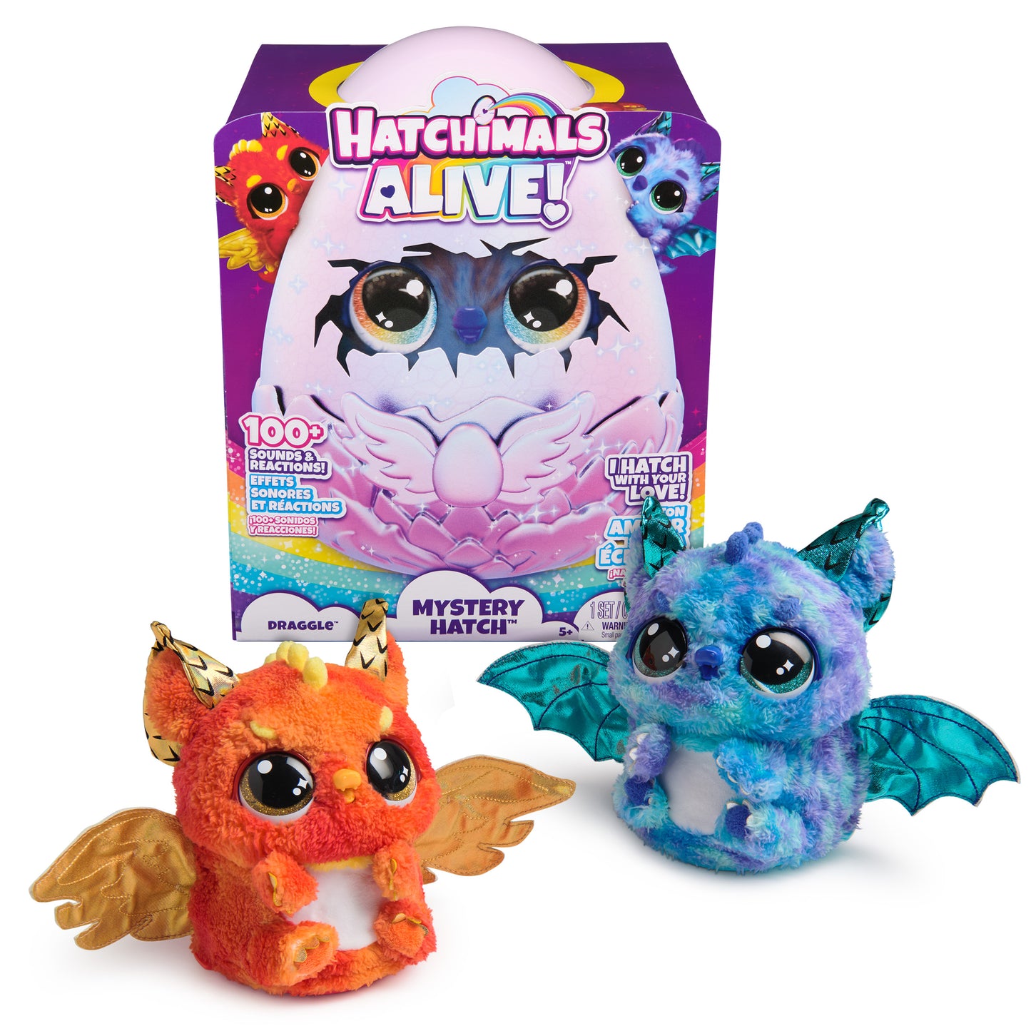 Hatchimals Alive-Mystery Hatch Draggle