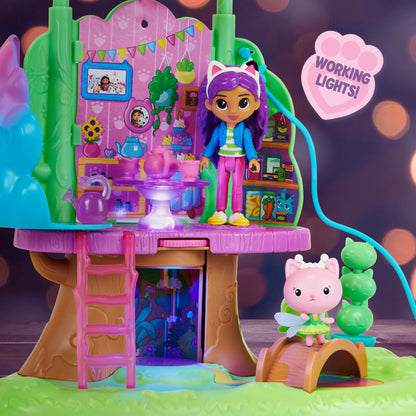 Gabby’s Dollhouse Kitty Fairy's Garden Treehouse Playset