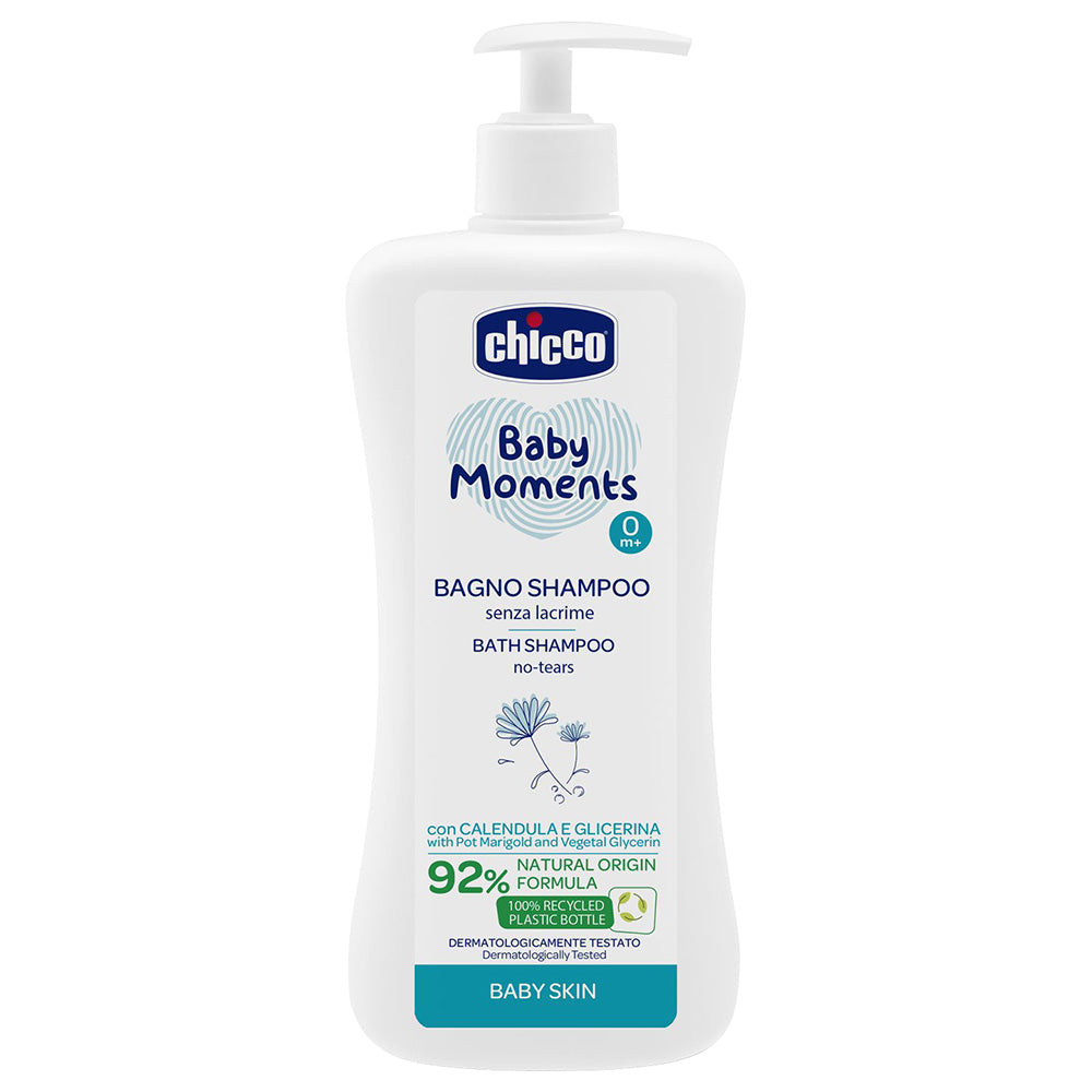 Chicco - Baby Moments Bath Shampoo No-Tears - 500ml