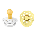 Bibs-Boheme 2 Pack Latex size 1-White/Sunshine