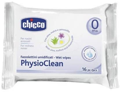 Chicco - Wet Wipes Physioclean Pack Of 16