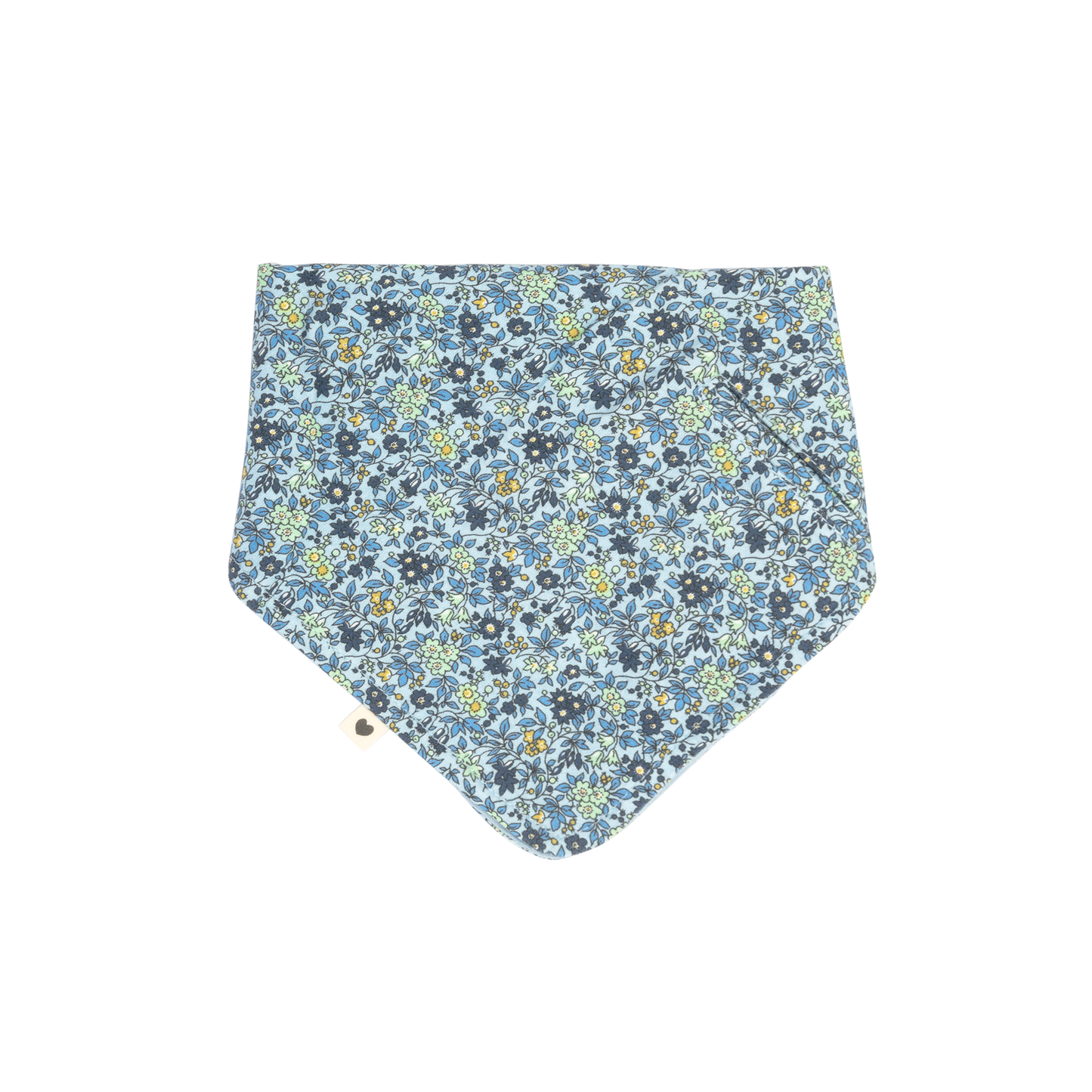 Bibs x Liberty Bandana Bib-Camomille/Baby Blue