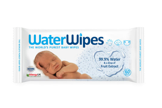 WaterWipes Baby Wipes (60 pk)