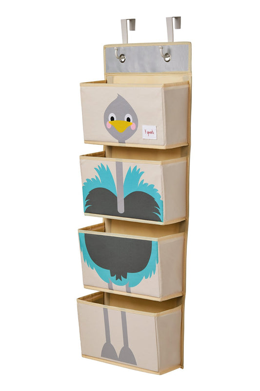 3 Sprouts - Hanging Wall Organizer - Ostrich