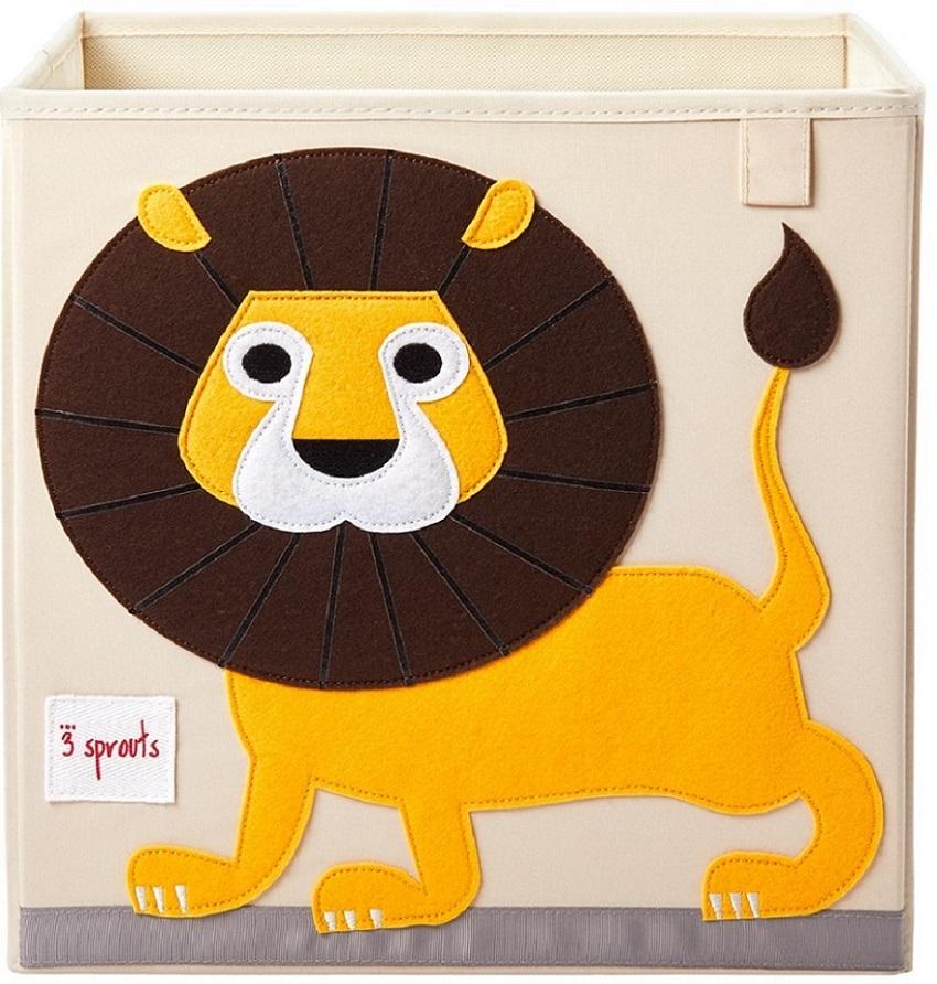 3 Sprouts - Storage Box -Lion