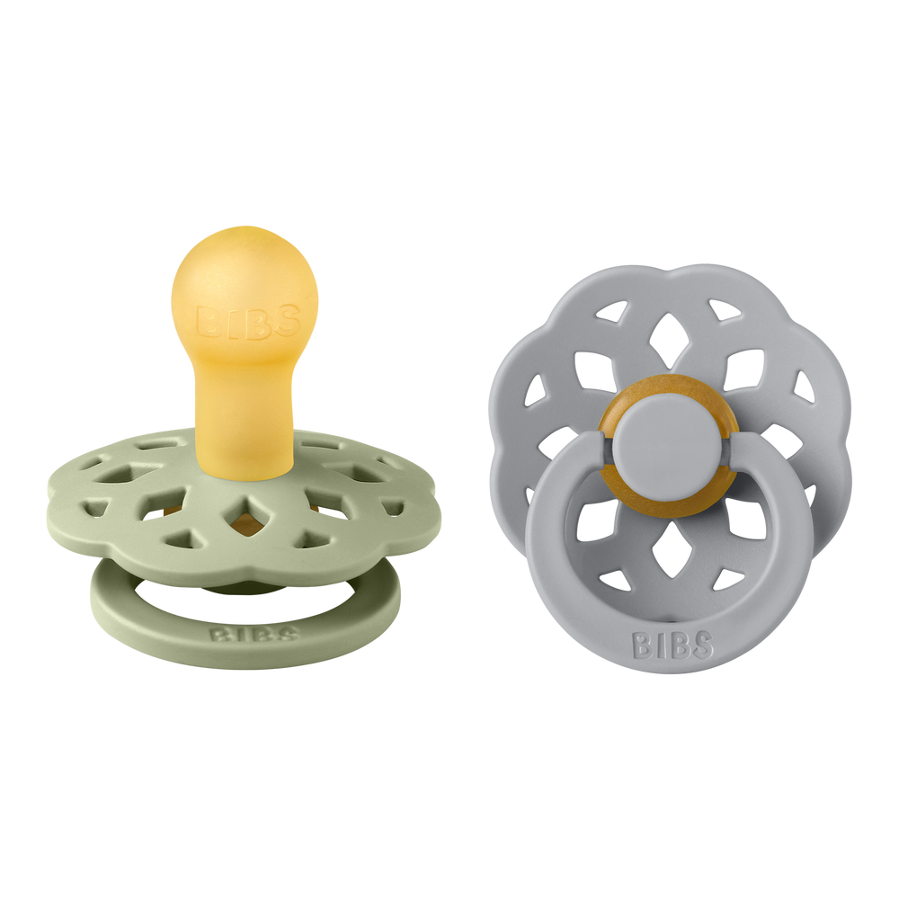 Bibs-Boheme 2 Pack Latex size 1-Sage/Cloud