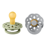 Bibs-Boheme 2 Pack Latex size 1-Sage/Cloud