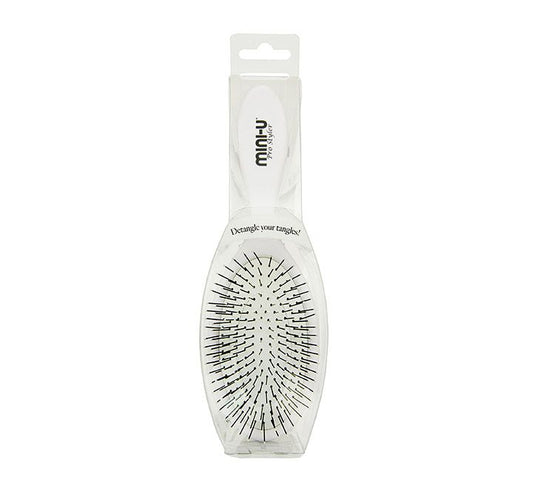 Mini-U Pro Styler Hair Brush-white